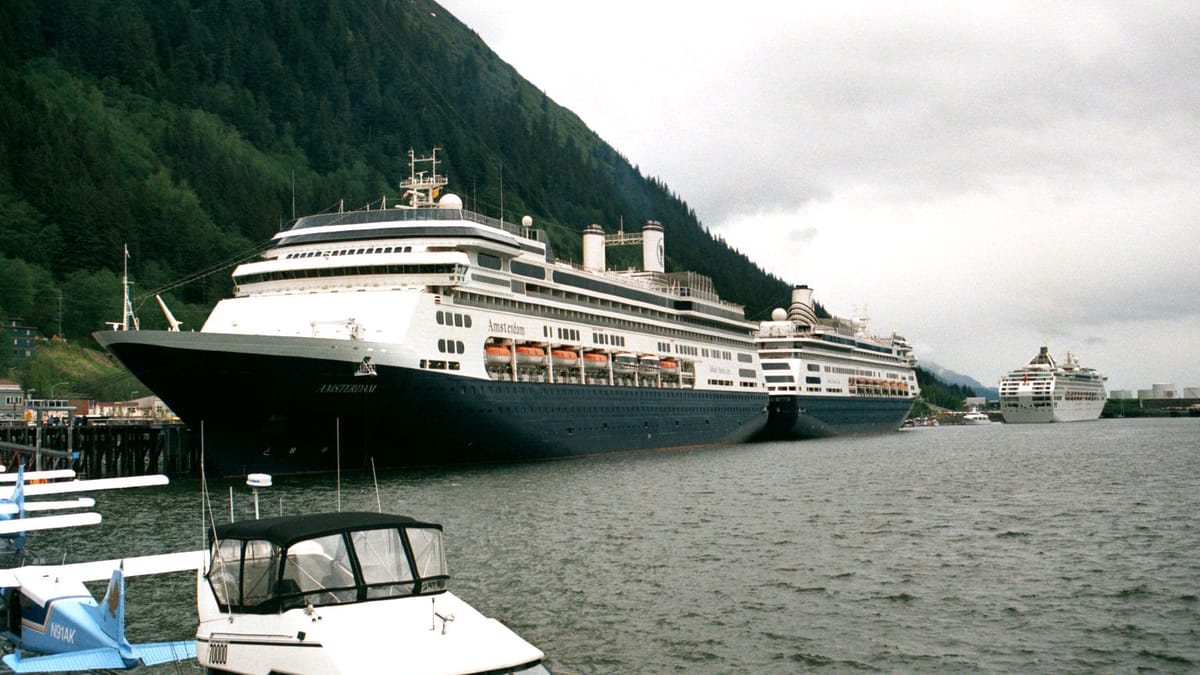 Multiple cruise ships in Juneau — peak Alaska season releases inventory differently than Caribbean.