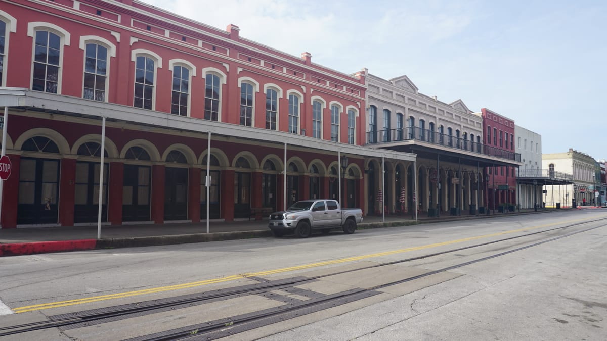 The Strand Historic District — the obvious pre-cruise walking neighborhood.