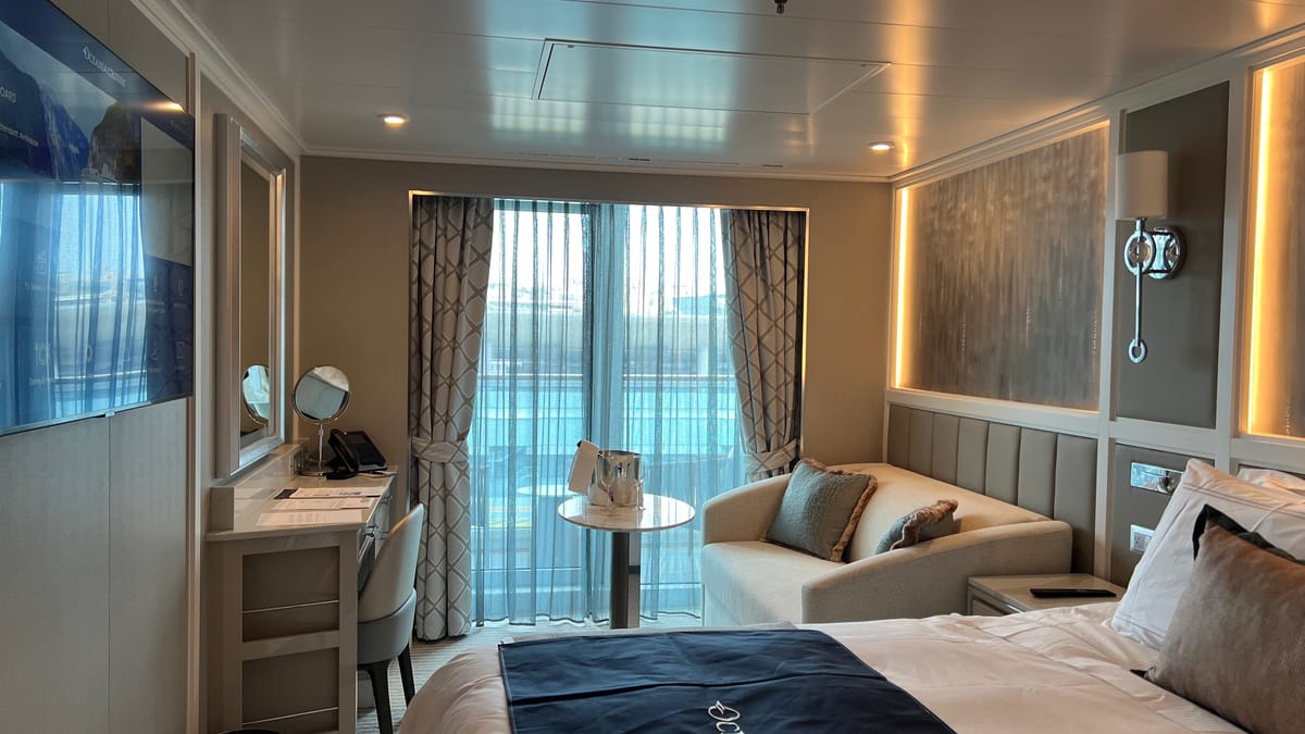 An interior-cabin layout — illustrative of the smallest cabin tier.
